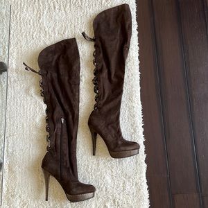 Bebe Thigh high boots